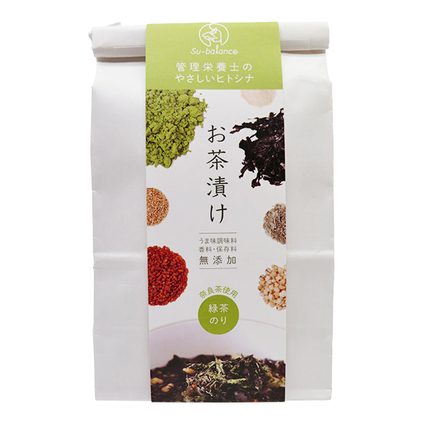 奈良店取扱い商品〈Su-balance〉お茶漬け 緑茶のり　3食入り