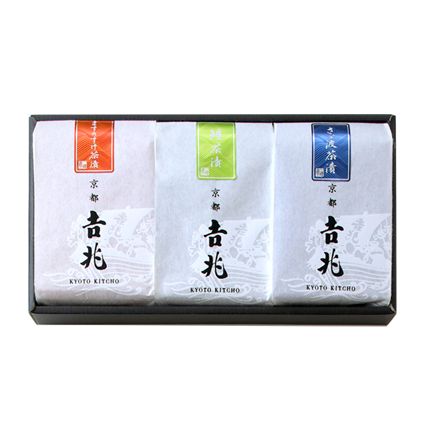 〈京都吉兆〉お好み贅沢茶漬　3種