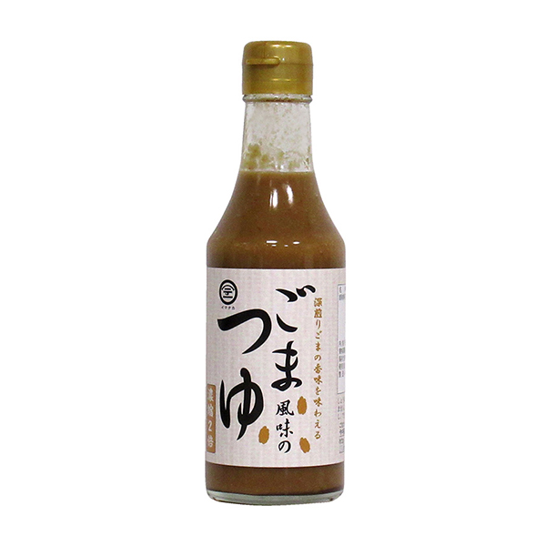 奈良店取扱い商品〈今中醤油〉ごま風味のつゆ