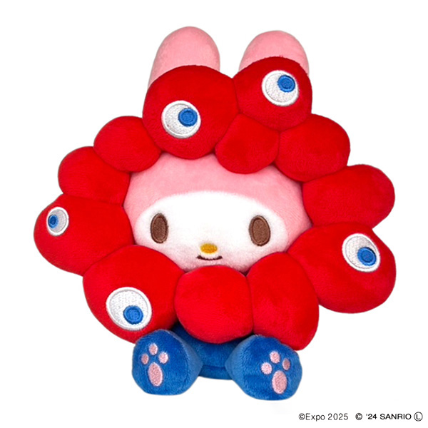 〈大阪・関西万博〉EXPO2025 サンリオキャラクターズ　ミャクミャクなりきりぬいぐるみM マイメロディ