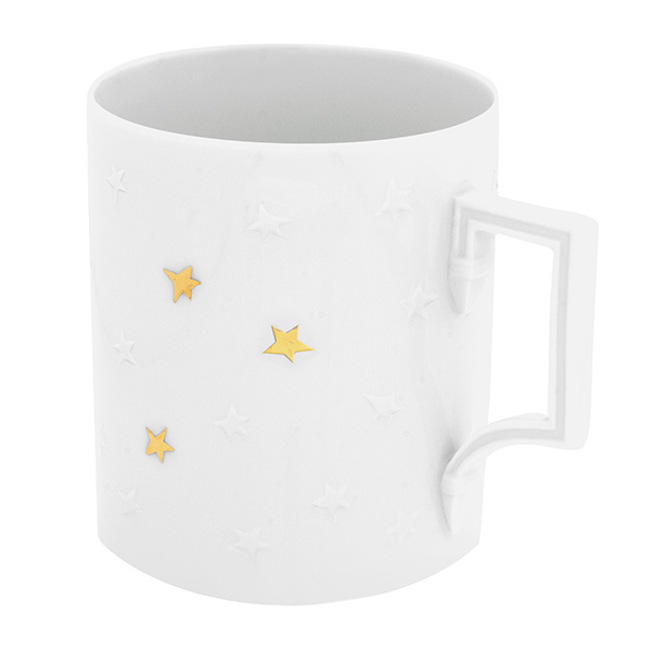 〈マイセン〉マグ「星のきらめき」