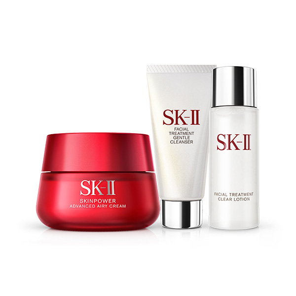 〈SK-II〉スキンパワー アドバンスト エアリークリーム トライアル キット