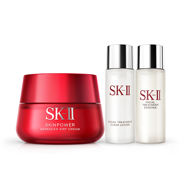 〈SK-II〉スキンパワー アドバンスト エアリークリーム コフレ