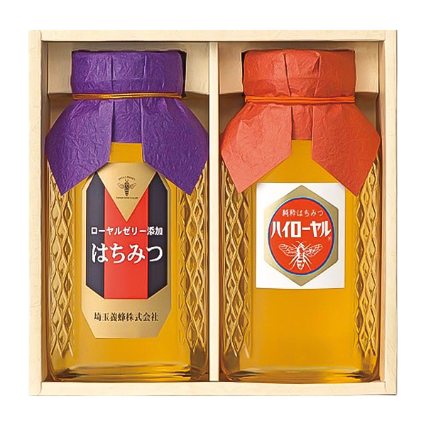 271.アカシアはちみつとローヤルゼリー添加はちみつセット