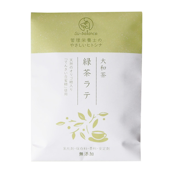 奈良店取扱い商品〈Su-balance〉緑茶ラテ3袋入