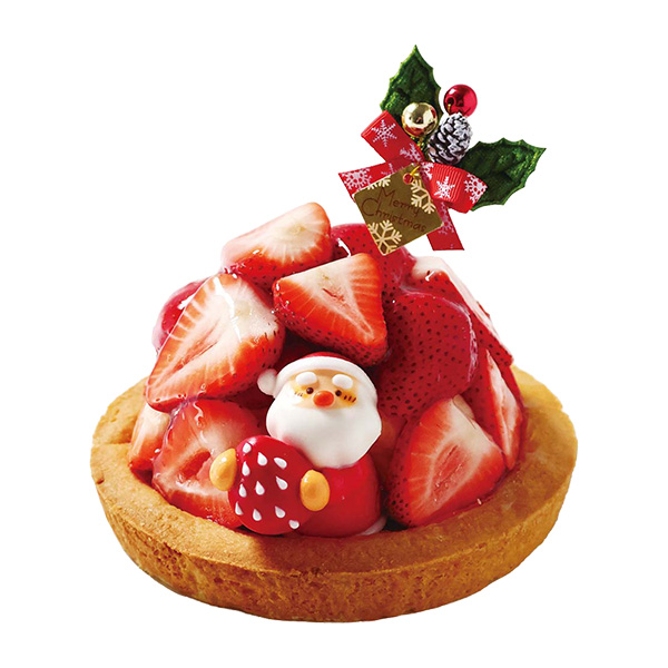 和歌山店【12月24日(水)お持ち帰り】43.〈ハナフル〉X'mas いちごのタルト