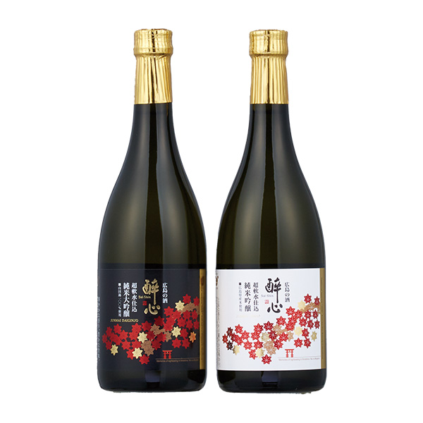 醉心 超軟水仕込の粋吟醸飲み比べ