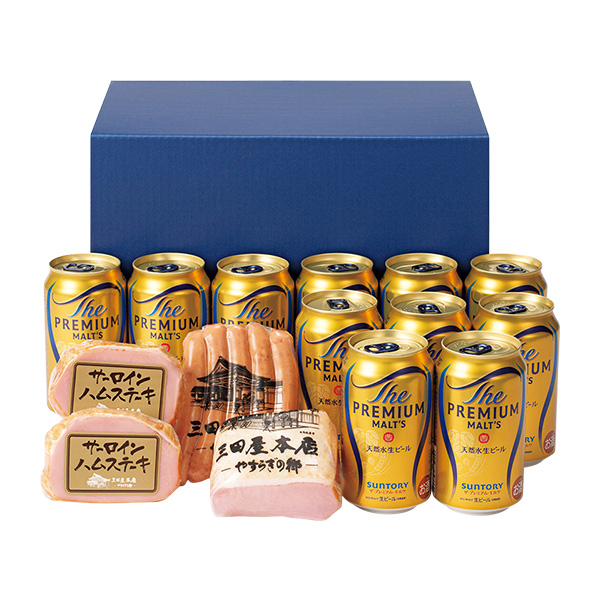 プレミアムモルツと三輪素麺セット ザ・プレミアム・モルツ・三輪素麺詰合せ｜近鉄百貨店ネットショップ