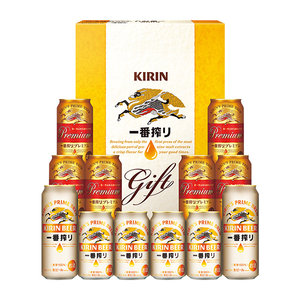 キリン一番搾りプレミアムセット　350ml×20 2箱セット キリン 一番搾り・一番搾りプレミアム飲み比べセット｜近鉄