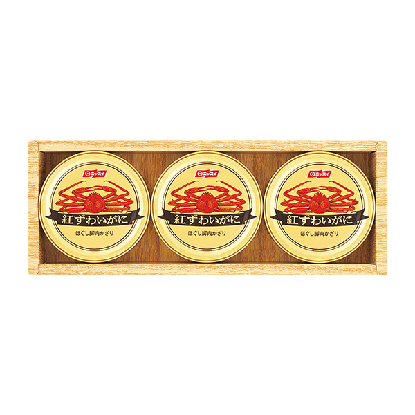 近鉄百貨店　たらばがに　紅ずわいがに　缶詰セット 近鉄 たらばがに・特撰紅ずわいがに缶詰詰合せ｜近鉄百貨店