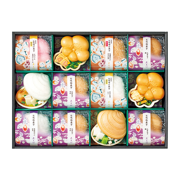 京都 辻が花 京野菜のお吸物最中詰合せ