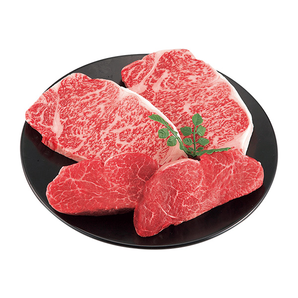 ◇竹福 国産黒毛和牛 ステーキセット
