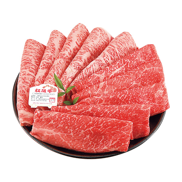 ◇牛菊 松阪牛ロース・モモすき焼き用