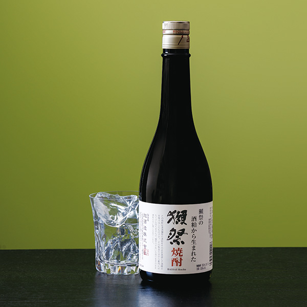 獺祭の酒粕から生まれた獺祭焼酎