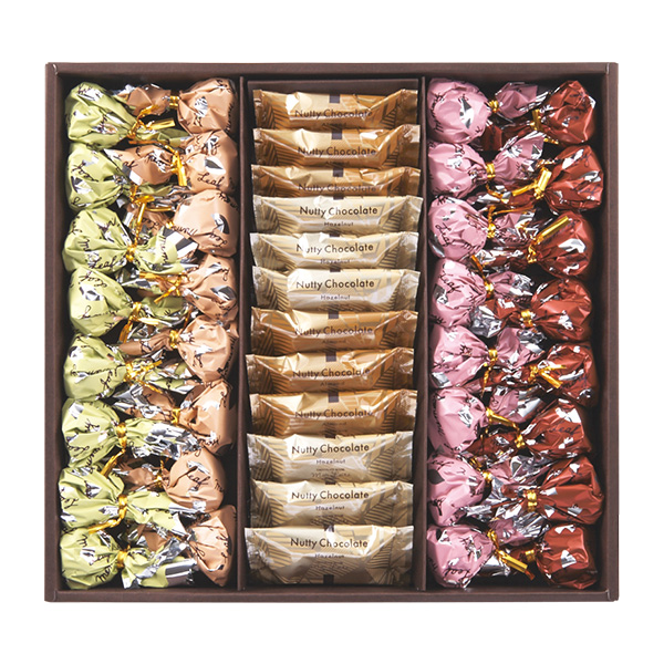 モンロワール リーフメモリー&ナッティーチョコレートの詰合せ