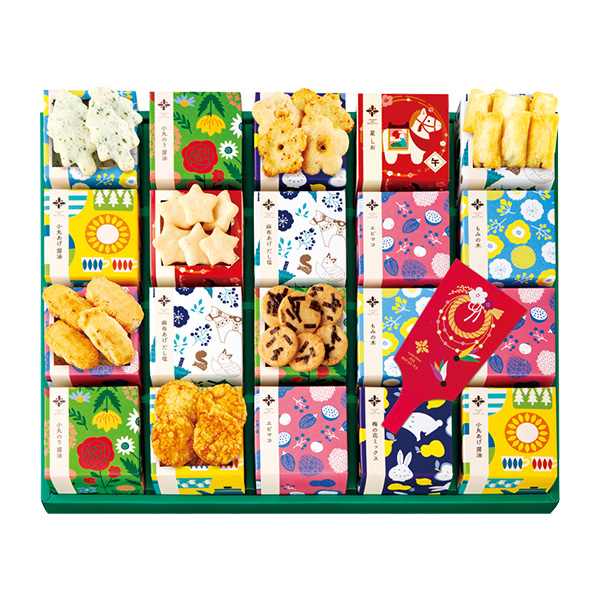 麻布十番・あげもち屋 冬のキューブギフト