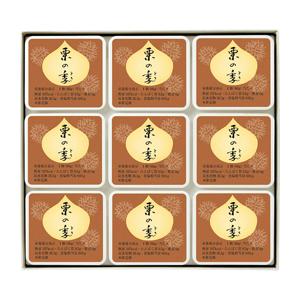 鶴屋吉信 栗の季(9個入)