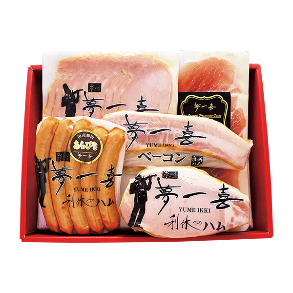 ◇夢一喜 利休のハム詰合せ