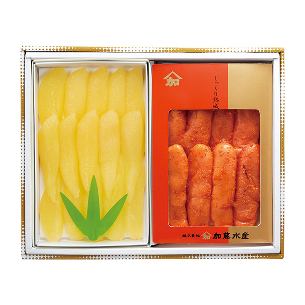 ◆加藤水産 かずのこ・明太子詰合せ