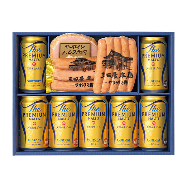 ◆プレミアムビール・ハム詰合せ