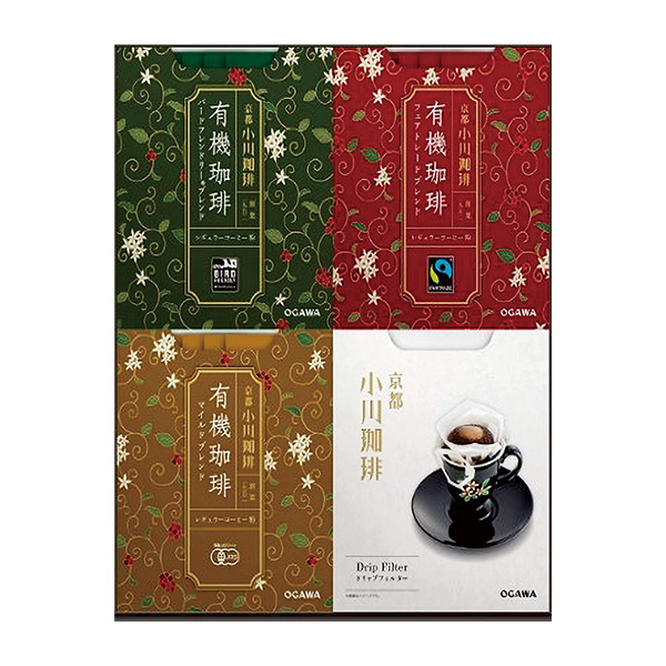 京都 小川珈琲 有機ドリップコーヒーギフト