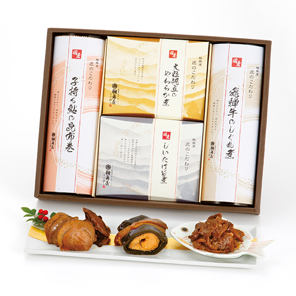 鵜舞屋 国産佃煮・昆布巻詰合せ