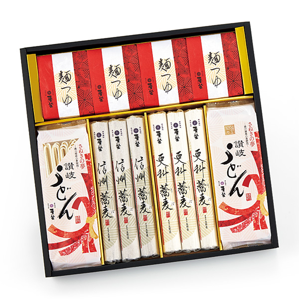 麦坐 信州そば・讃岐うどん詰合せ
