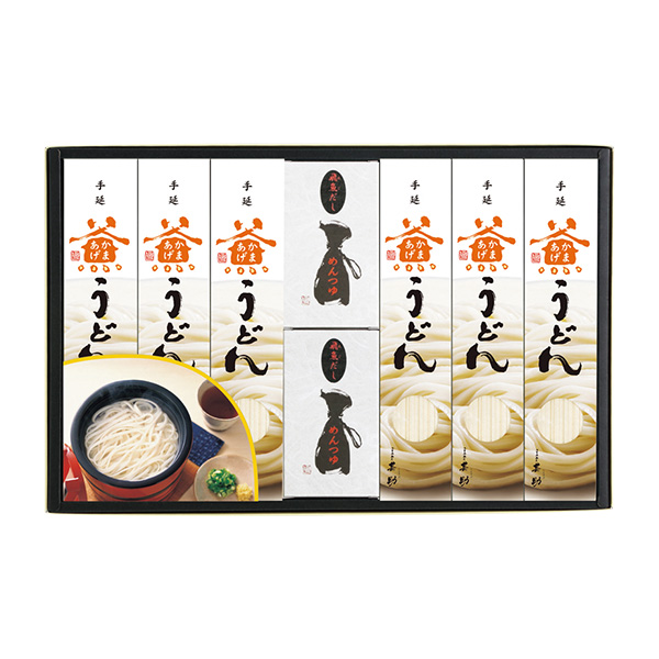 甚助 手延べ釜あげうどんセット