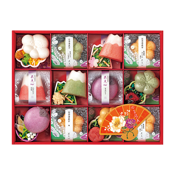 京都 辻が花 京のお茶漬とお吸物 迎春最中詰合せ
