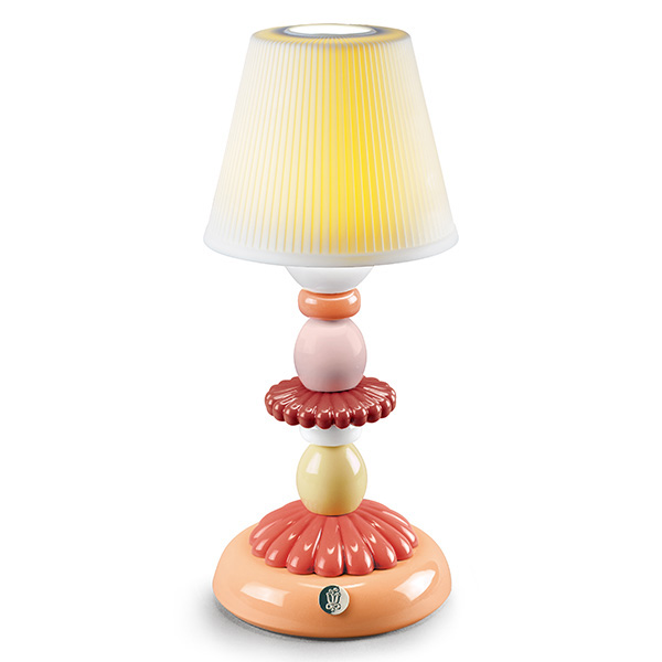 qhrLOTUS FIREFLY LAMP (CORAL)