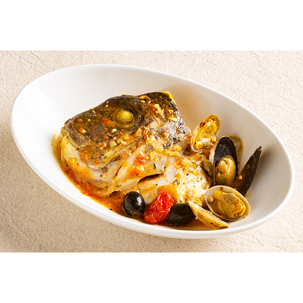 ◆〈Osakana Cucina〉真鯛のアクアパッツァ仕立て