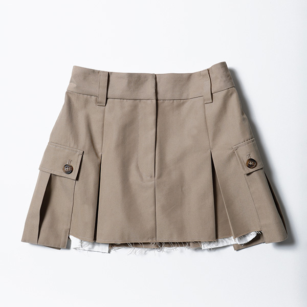 qRosy luce/[W[[`FrMILITARY MINI SKIRT(STCY)