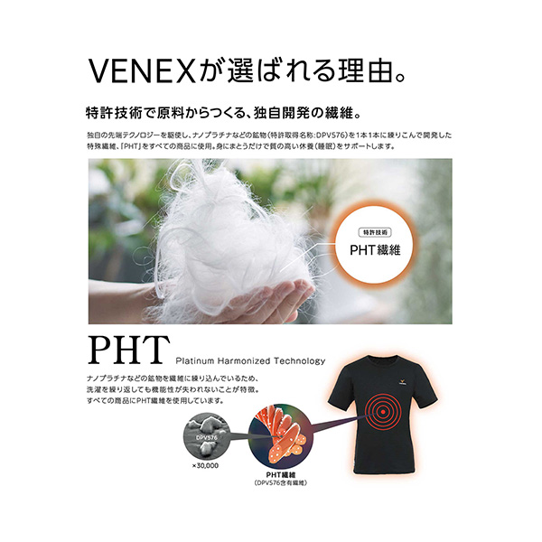 〈ベネクス〉リチャージ＋【一般医療機器】ロングスリーブ レディース