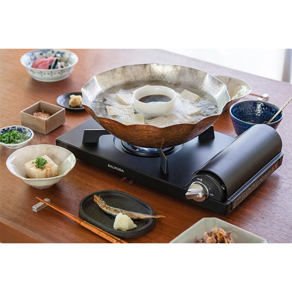 〈BALMUDA〉Table Stove ブラック