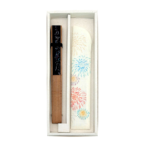 母の日　扇子セット（花火）