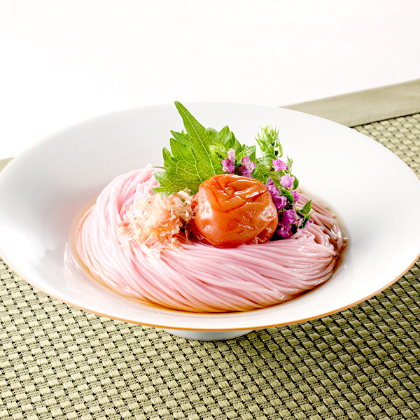 奈良店取扱い商品〈池利〉三輪素麺　梅