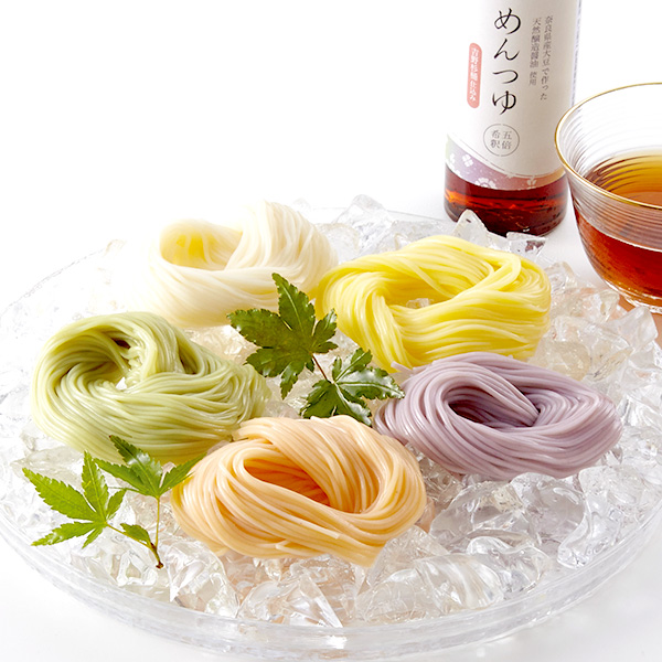 池利 大和の彩り三輪素麺・つゆ詰合せ