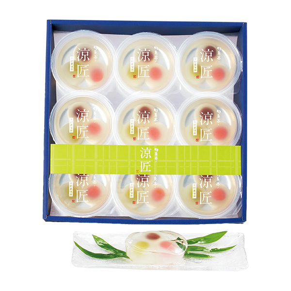 旬菓亭 水まんじゅう入ゼリー「涼匠」｜近鉄百貨店ネットショップ