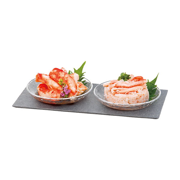 近鉄百貨店　たらばがに　紅ずわいがに　缶詰セット 近鉄 たらばがに・特撰紅ずわいがに缶詰詰合せ｜近鉄百貨店