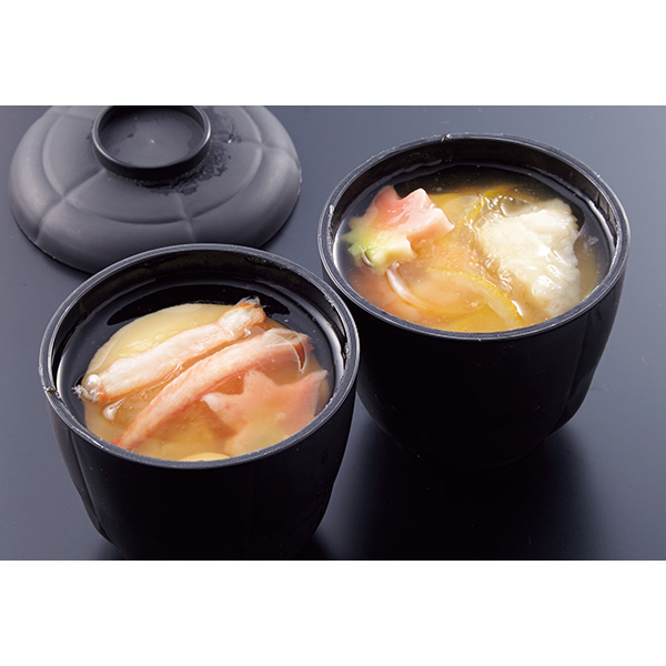 ◇美濃吉 甘鯛茶碗蒸しと蟹茶碗蒸し