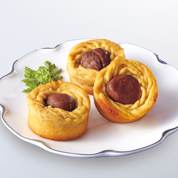 ◇中島大祥堂 丹波撰菓 焼きモンブラン‐丹波栗のせ‐