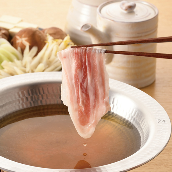 ○鍋奉司 円奏 えごま豚の出汁しゃぶセット