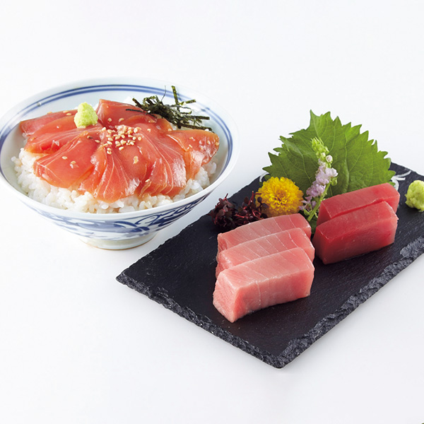◇新魚栄 近大マグロ&漬け丼セット
