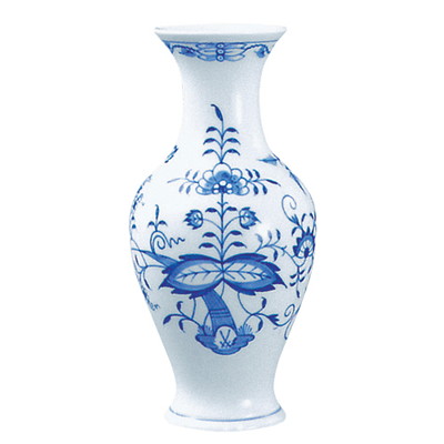 〈マイセン〉ブルーオニオン 花瓶