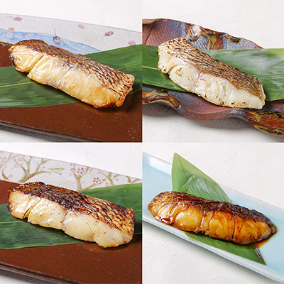 ◇〈アーマリン近大〉近大生まれマダイ焼味四種食べ比べセット(8食)*