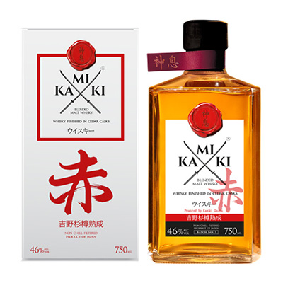 奈良店取扱い商品〈神息酒造〉『赤』ブレンデッドモルト