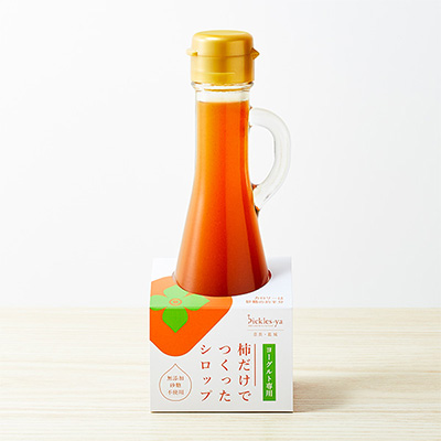 奈良店取扱い商品〈pickles-ya〉ヨーグルト専用 柿だけでつくったシロップ