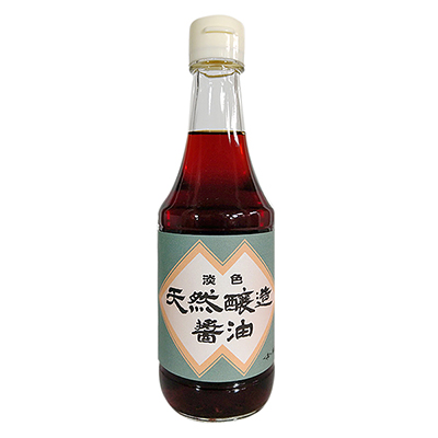奈良店取扱い商品〈片上醤油〉淡色天然醸造醤油