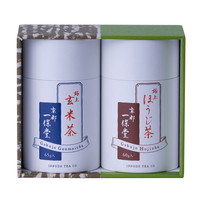 〈一保堂茶舗〉極上ほうじ茶・極上玄米茶中缶詰合せ｜近鉄百貨店