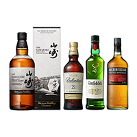 【お一人様 1セットまで】ウイスキー4種飲み比べセット(山崎入り)